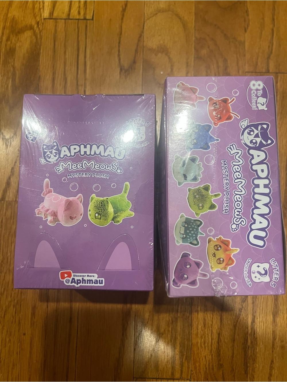 Aphmau MeeMeows Mystery Plush - Purple Surprise Pack set of 2 small plush - Picture 2 of 2